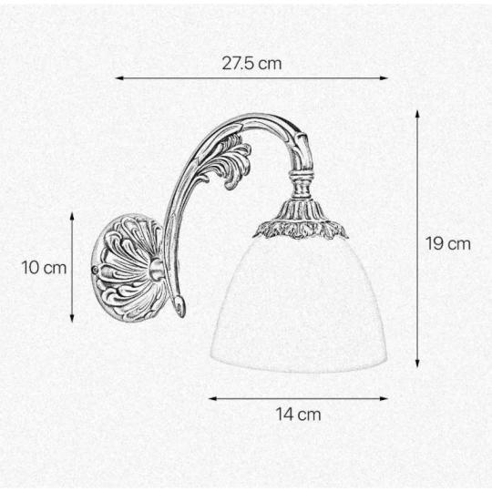 zlata luxusna klasicka nastenna lampa nastenne svetlo ozdobny barokovy styl elegantny mestianske osvetlenie stredomorsky styl lampa medena salon obyvacka chodba vila kastiel kvalitne osvetlenia lameridiana budapest obchod s lampami velkost.jpg